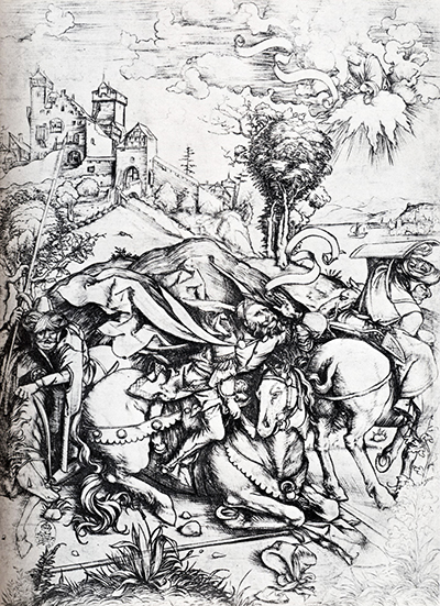 Bekehrung des Paulus Albrecht Durer